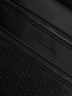 Mochila MasculinaTommy Hilfiger Woven Backpack Preta