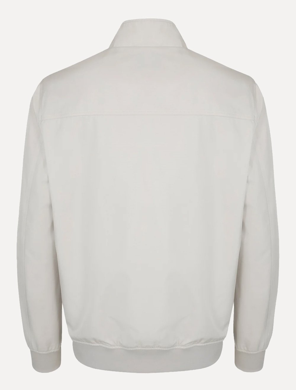 Jaqueta Dudalina Masculina Bomber Texturizada Recortes Cáqui Claro