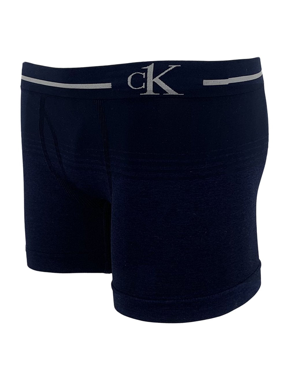 Cueca Calvin Klein Trunk Seamless Mescla Duo Azul Marinho