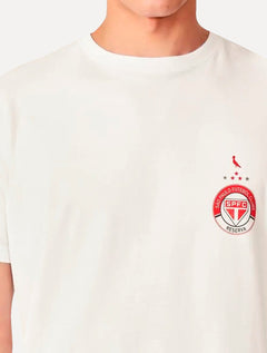 Camiseta Reserva Masculina São Paulo FC Mini Chest Off White