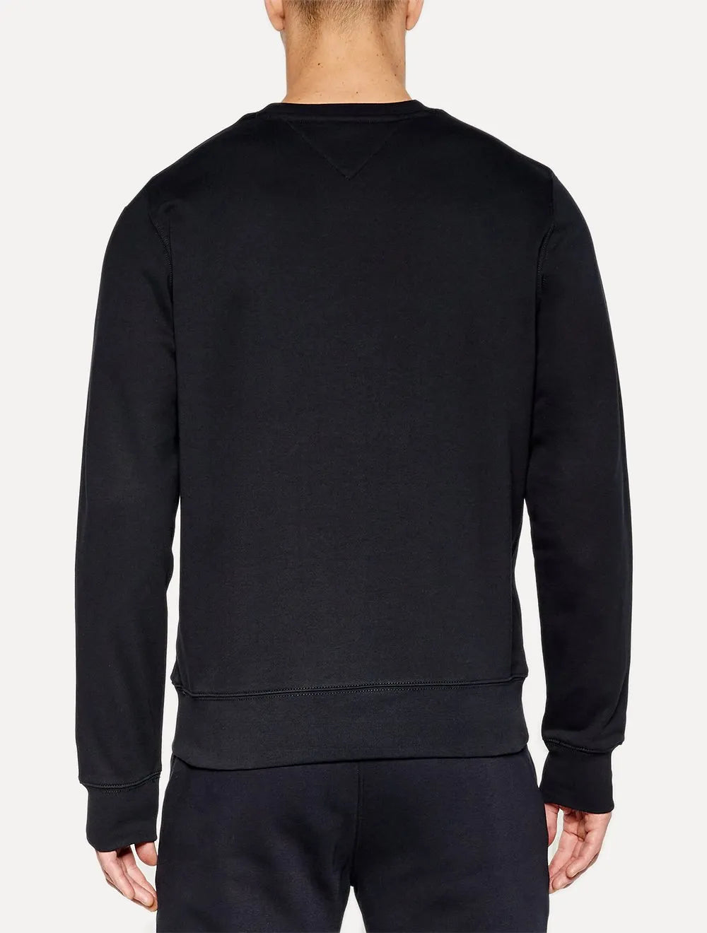 Moletom Tommy Hilfiger Masculino Stripe Terry 1985 Preto