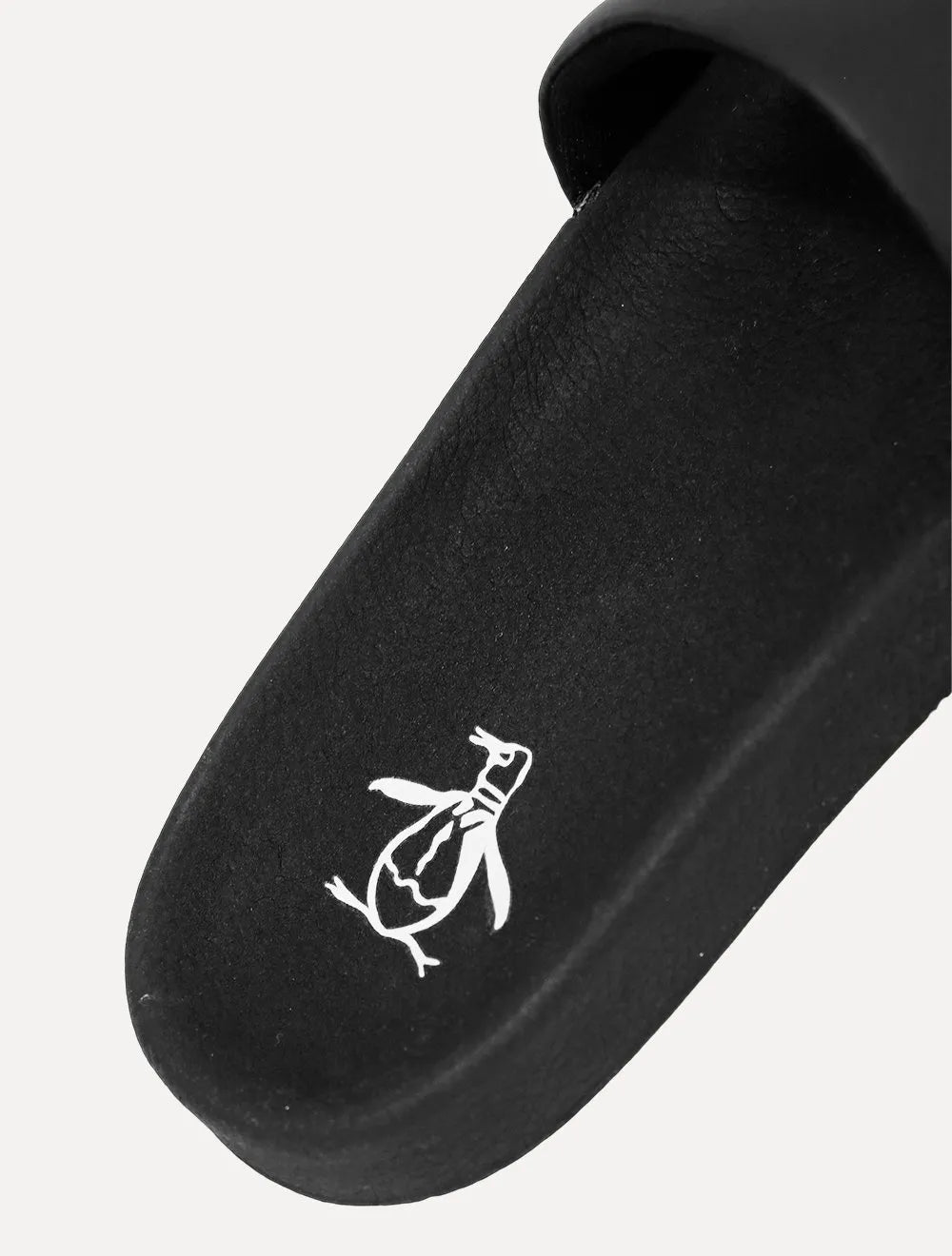 Chinelo Original Penguin Masculino Slide Lateral Lettering Preto