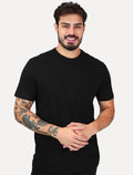 Camiseta Aramis Masculina Basica Mono Logo Preto
