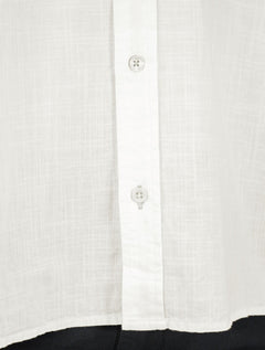 Camisa John John Masculina Relaxed Manga Curta Cotton Branca