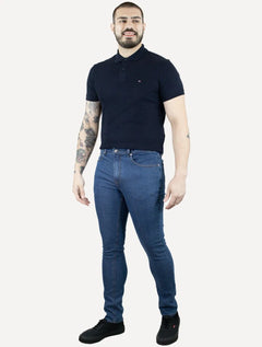Calça Tommy Jeans Masculina Slim Austin Azul