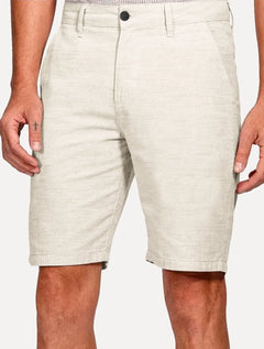 Bermuda Aramis Masculina Chino Flame Mescla Off-White
