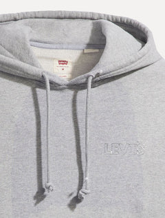 Moletom Levis Masculino Relaxed Chrome Graphic Cinza Mescla