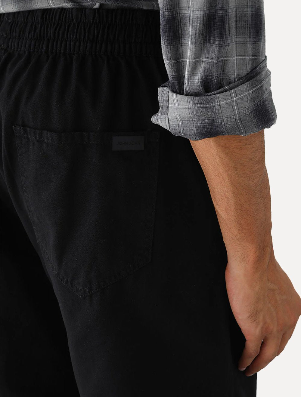 Bermuda John John Masculina Jogger Cannon Preta