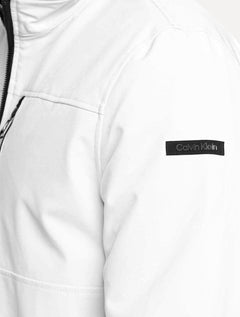 Jaqueta Calvin Klein Masculina Soft Shell Fur Branca