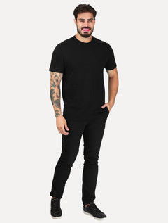 Camiseta Aramis Masculina Basica Mono Logo Preto