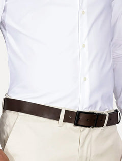 Cinto Aramis Masculino Couro Dupla Face Floater Italy Marrom Café/Preto	CI.01.0158 007/027