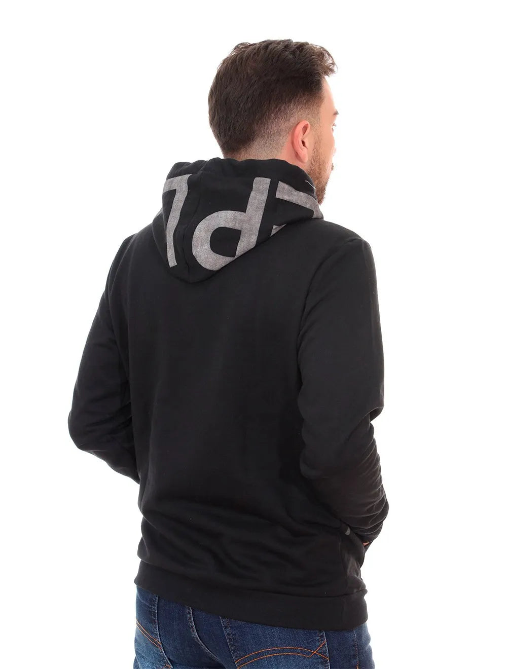 Moletom Replay Masculino Hoodie Eight One Preto