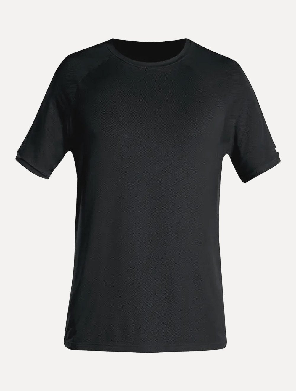 Camiseta Mash Masculina Raglan Microfibra Preta