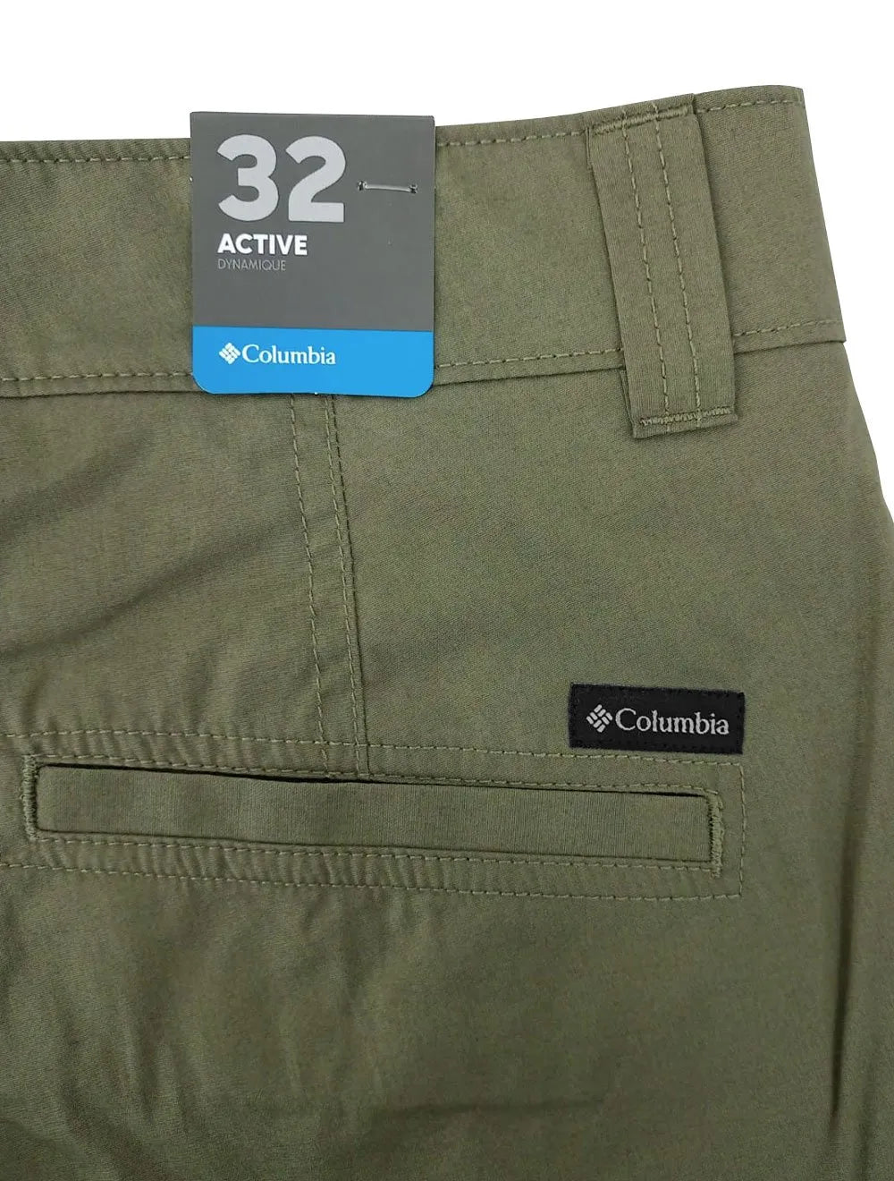 Bermuda Columbia Masculina Cargo Brentyn Trail Stone Verde Militar