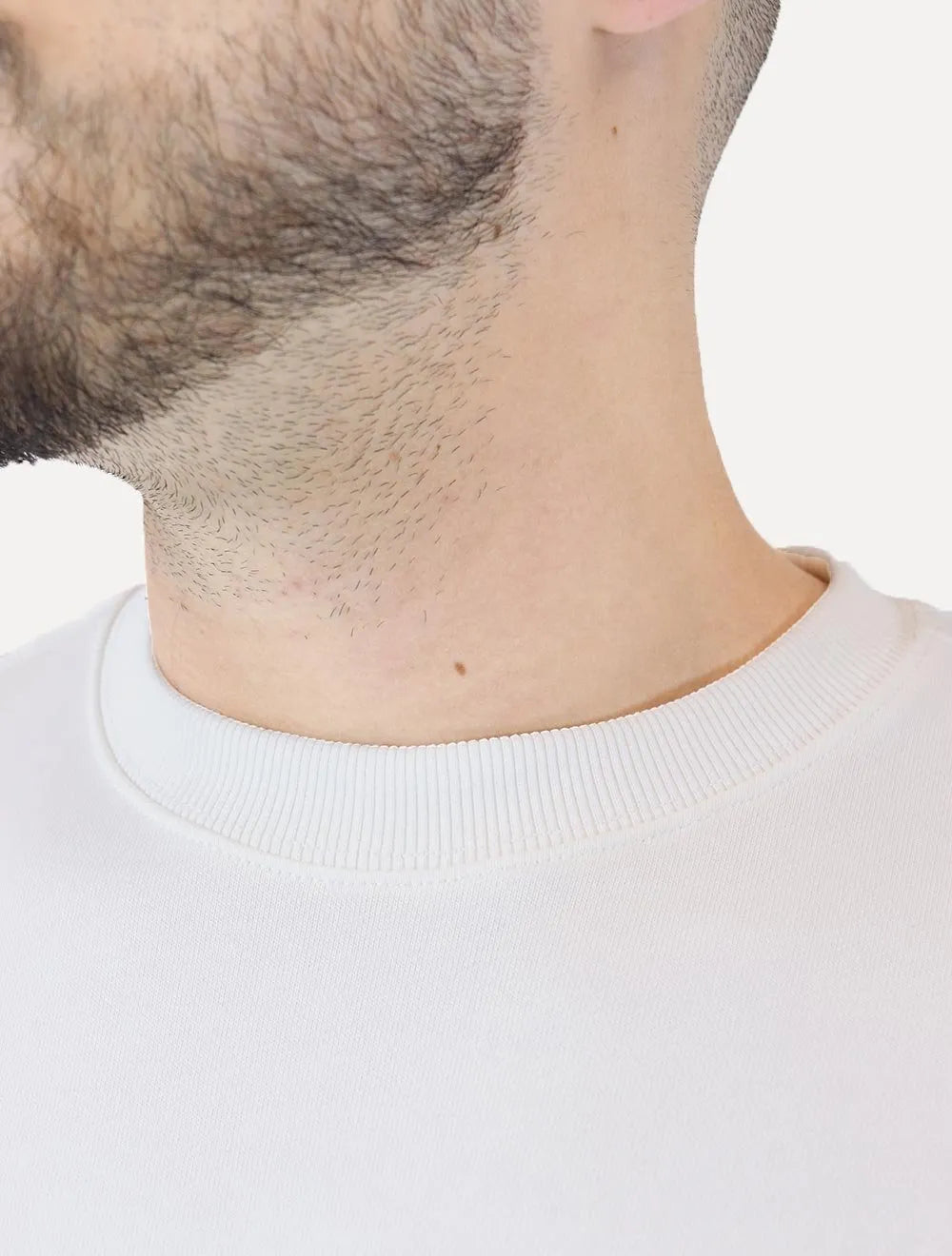 Moletom Tommy Hilfiger Masculino Stacked Sweatshirt Branco