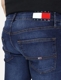 Calça Tommy Jeans Masculina Slim Scanton Washed Lav Azul