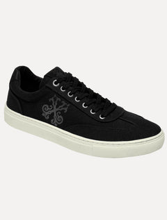 Tênis John John Masculino Lona Canvas Overlay Preto