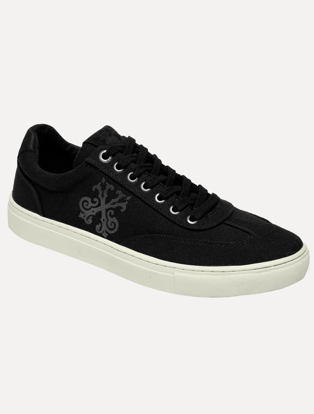 Tênis John John Masculino Lona Canvas Overlay Preto
