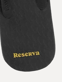 Chinelo Reserva Masculino Watercolor Stripe Preto