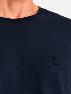 Camiseta Reserva Masculina Regular Paris Azul Marinho