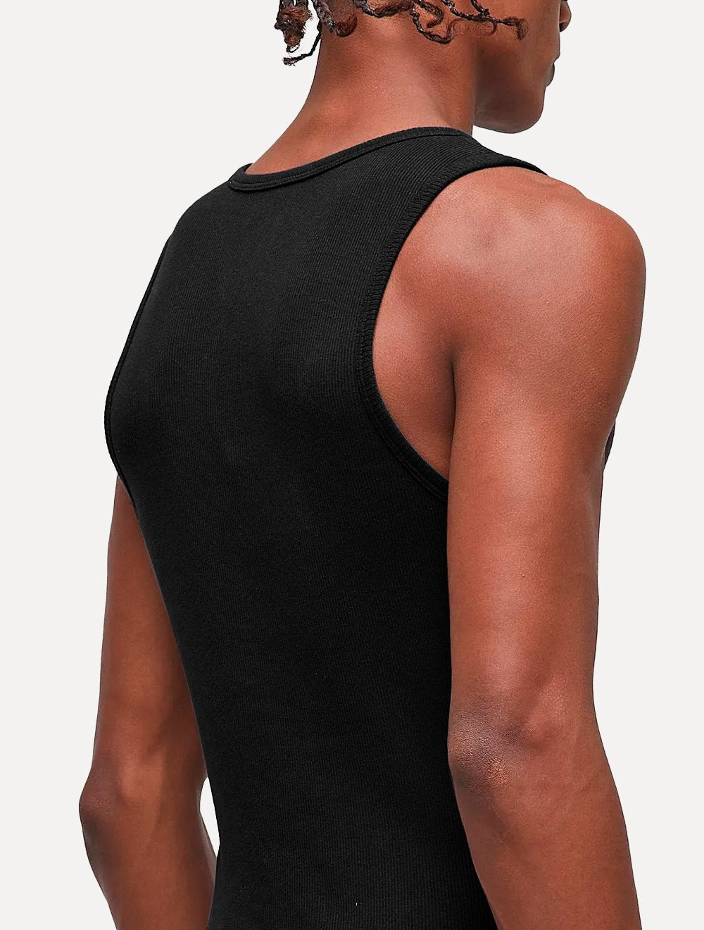 Regata Osklen Masculina Slim Rib Preta