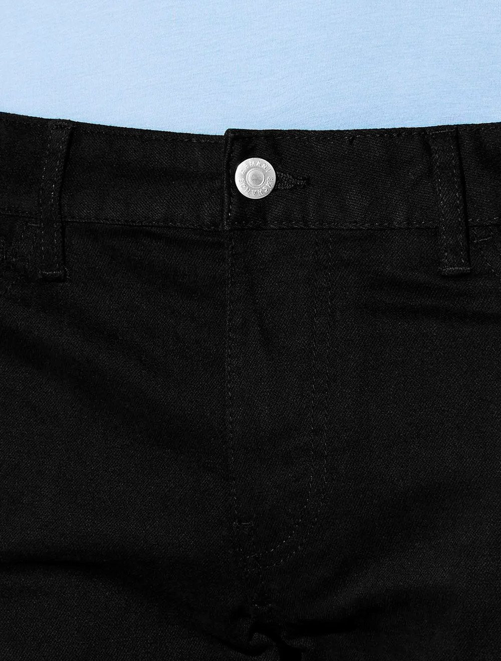 Calça Jeans Armani Exchange Masculina J14 Skinny Fit 5 Pockets Preta