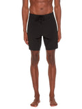 Bermuda Reserva Masculina D'Água Beachwear Lisa Preta