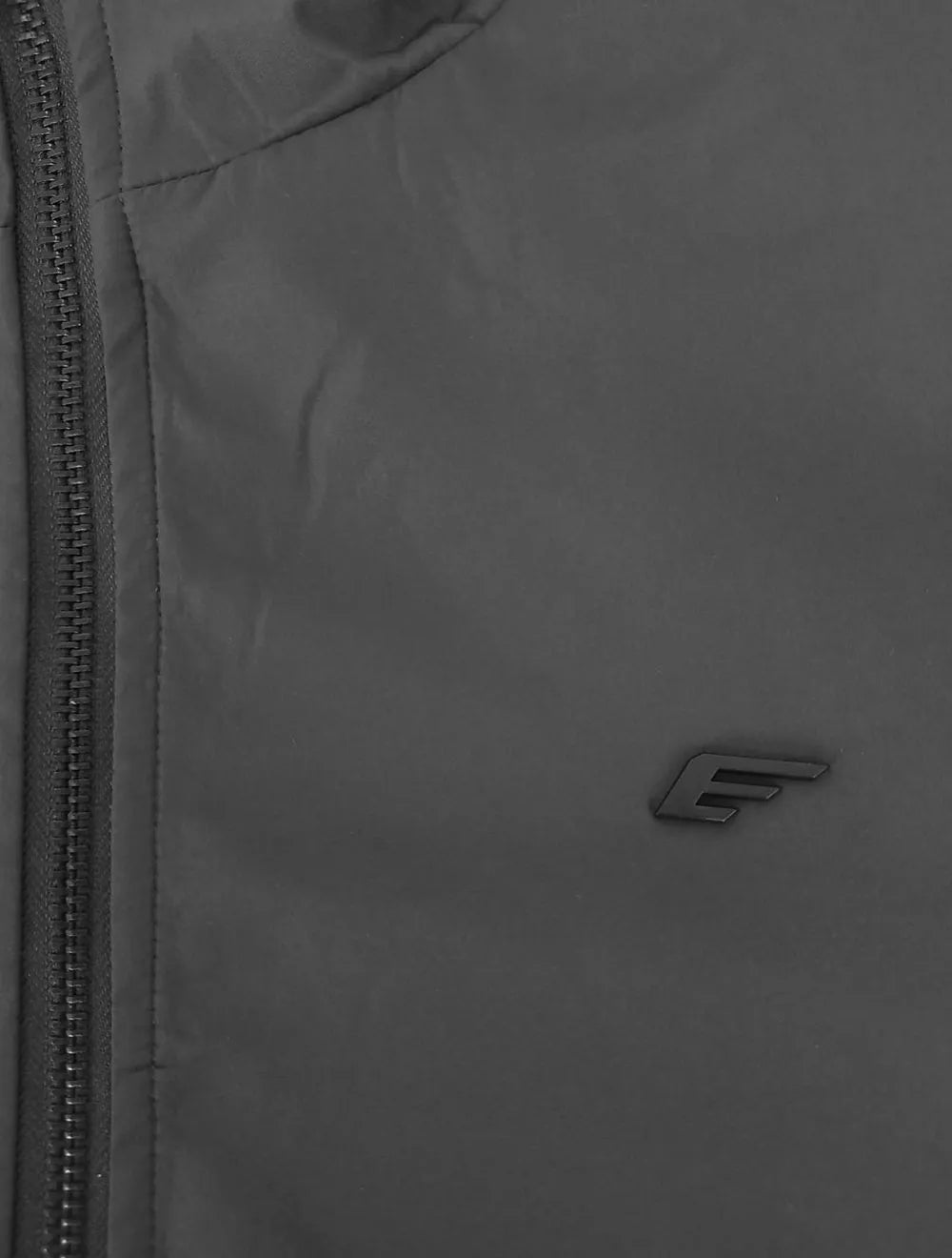 Jaqueta Ellus Masculina Nylon Padding Bomber Chumbo