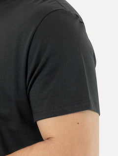 Camiseta Colcci Masculina Basica Logo Minimalista Chumbo