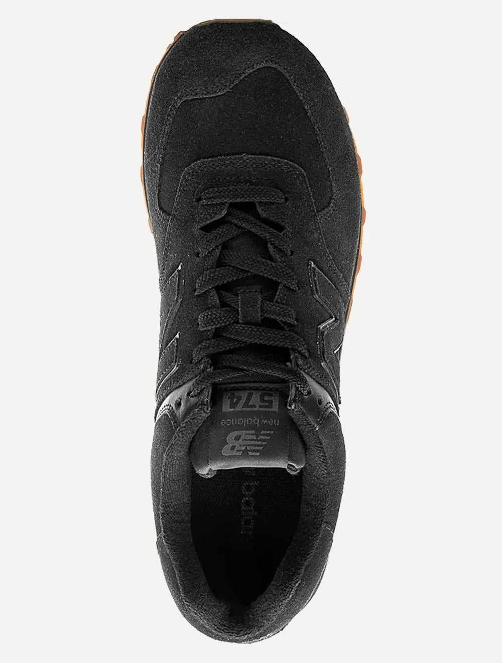 Tênis New Balance Masculino Casual Suede U574v2 All Black Preto
