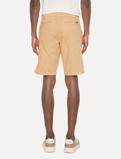 Bermuda Aramis Masculina Sarja Chino Cós Chambray Cáqui Claro