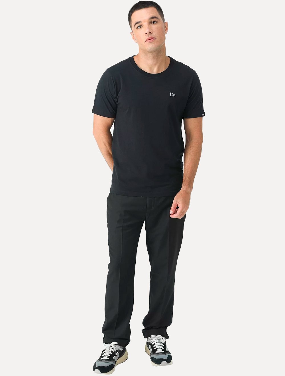 Camiseta New Era Masculina Essentials Tri Preta