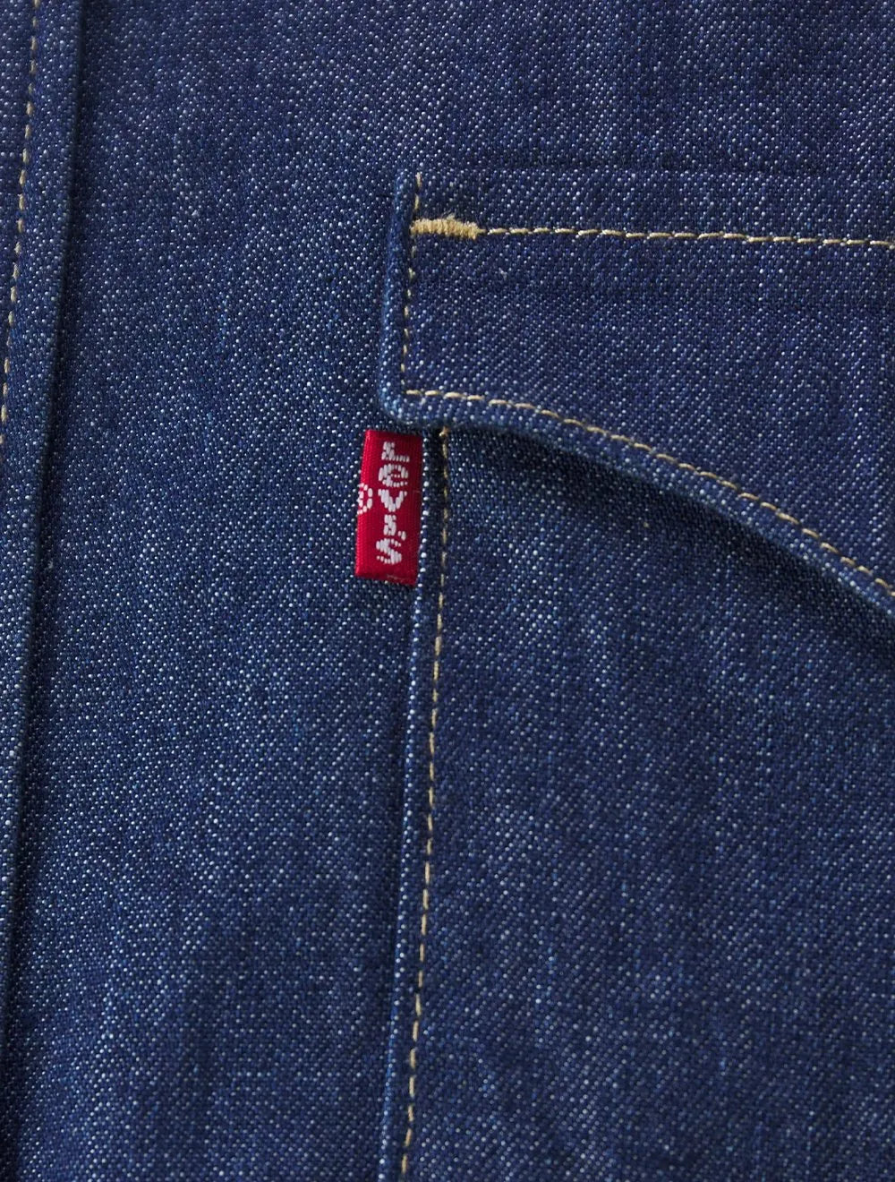 Camisa Levis Masculina Jeans Classic Western Standard Médio