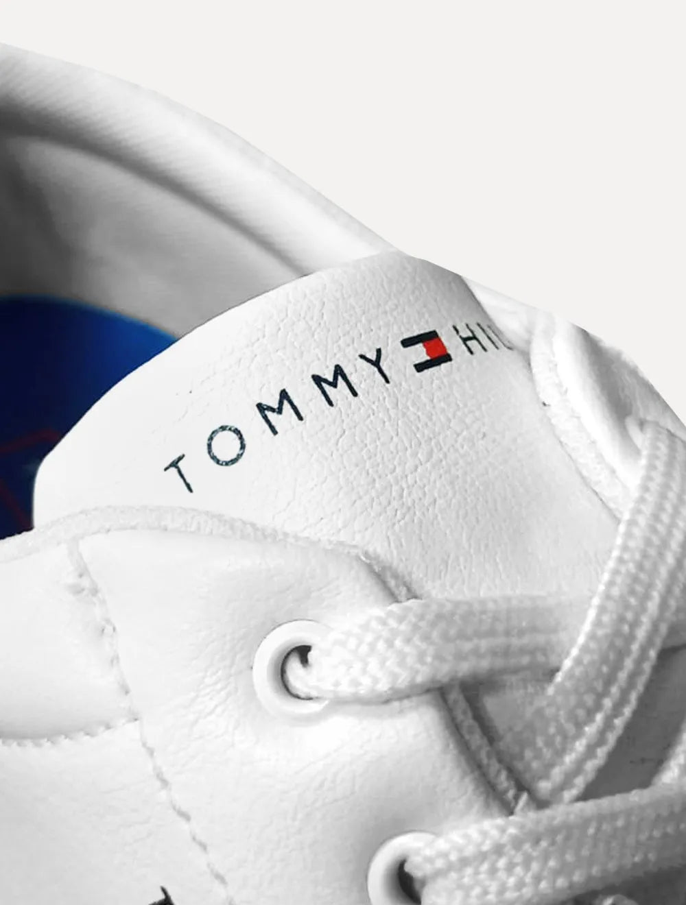 Tênis Tommy Hilfiger Masculino Couro Harrison 5D5 Branco