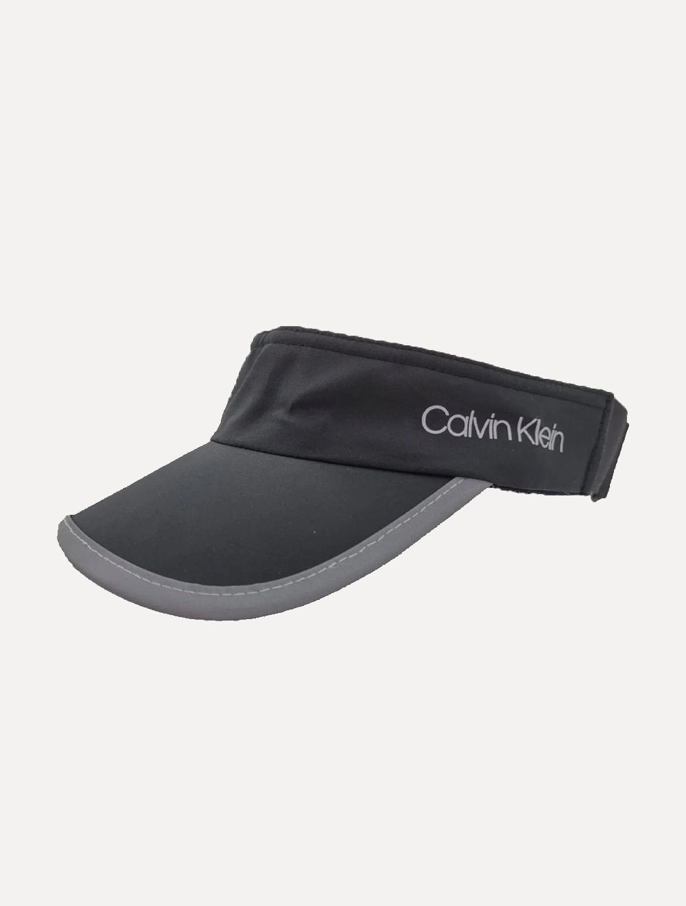 Viseira Calvin Klein Swimwear Logo Preta