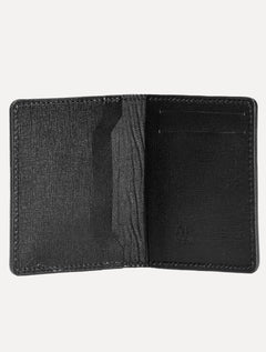 Carteira Aramis Masculina Couro Saffiano Vertical Preta