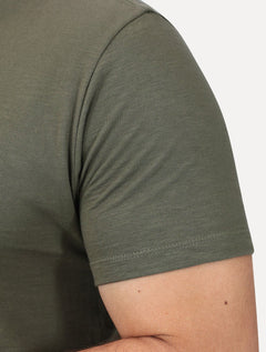 Camiseta John John Masculina Slim Fit Flame Verde Militar