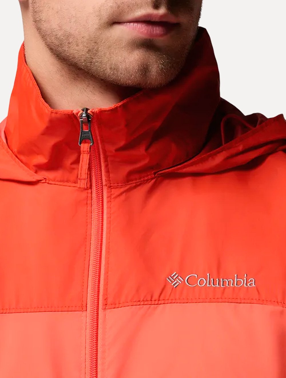 Jaqueta Columbia Masculina Glennaker Lake II Rain Vermelho
