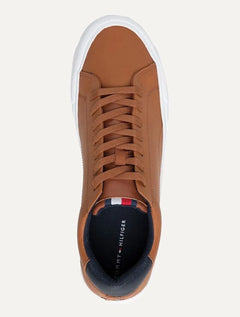Tênis Tommy Hilfiger Masculino Couro Greg 1A Marrom