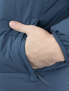 Jaqueta Levis Masculina Puffer Packable Quilted Azul Escuro