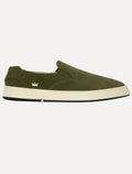 Tênis Osklen Masculino Slip On Bossanova Camurça Verde Escuro