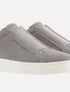 Tênis Armani Exchange Masculino London Slip-on Cinza
