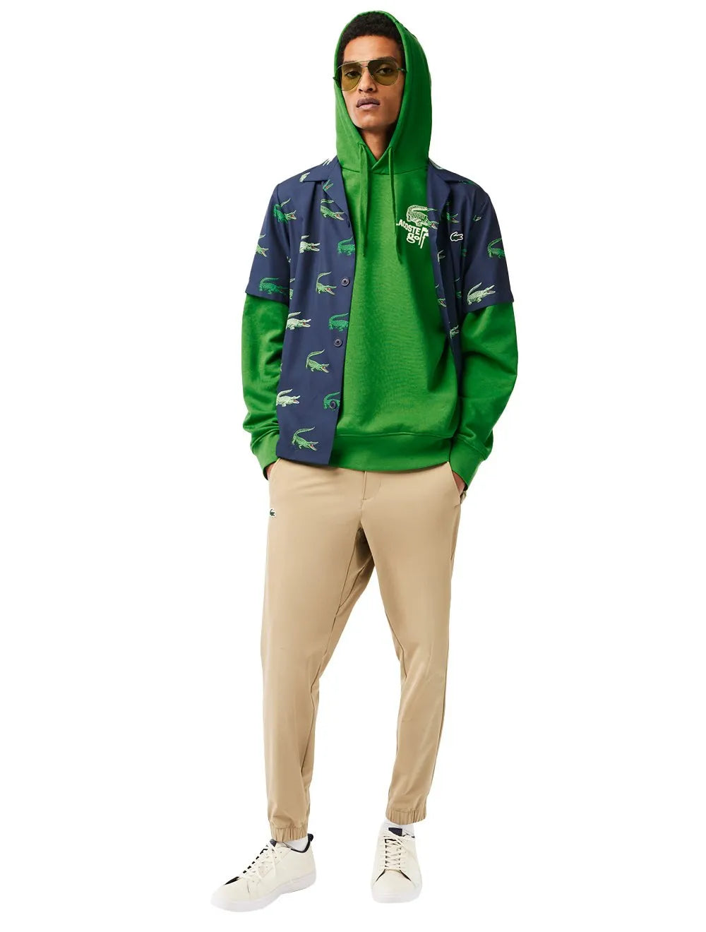 Moletom Lacoste Masculino Golf Club Hooded Verde