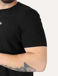 Camiseta Von der Volke Masculina Origineel Linear Brand Preta