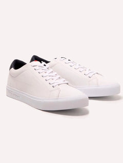 Tênis Tommy Hilfiger Masculino Couro Greg 1A  Branco
