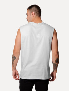 Regata John John Masculina JJ Logo Branca