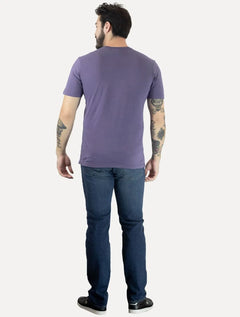 Camiseta John John Masculina Regular Clean Roxa