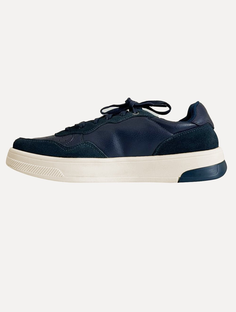 Tênis Ellus Masculino Couro Parker Azul Marinho