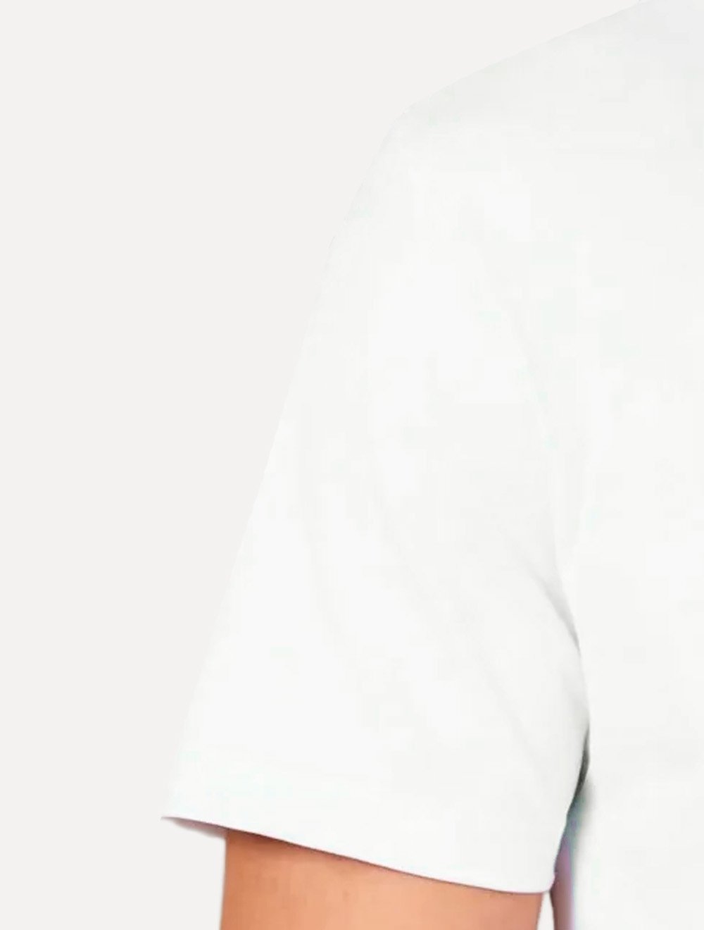 Camiseta Reserva Masculina Carimbo Gaze Off White