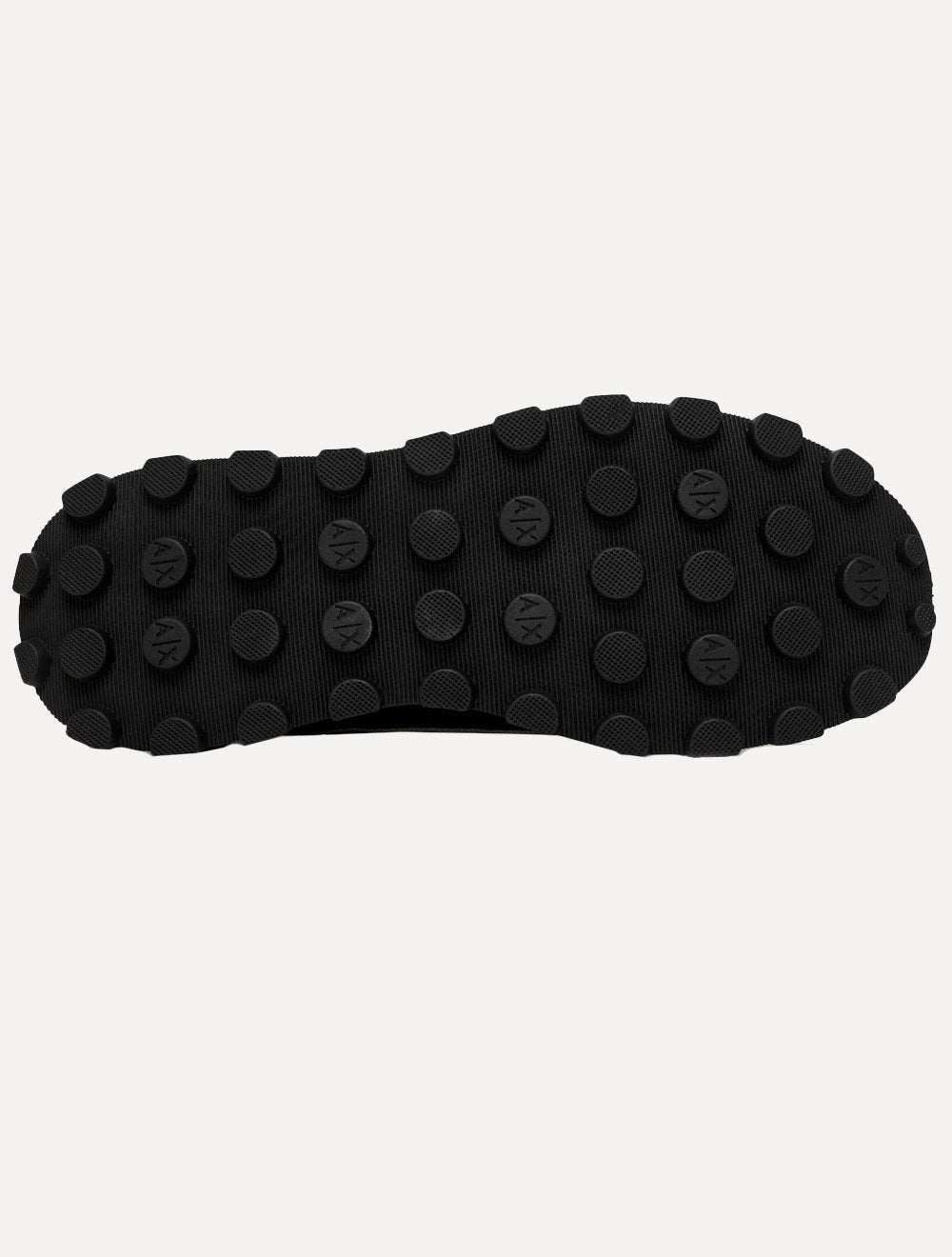 Tênis Armani Exchange Masculino Sneaker Running Black/Off-White